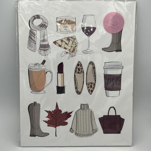 Holly Nichols Collection Art Print Modern Women Style 2018 Unframed Artwork New - Picture 1 of 11